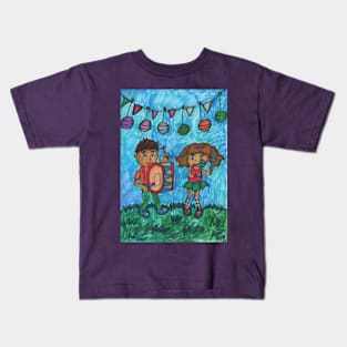 Children at the Carnival Kids T-Shirt